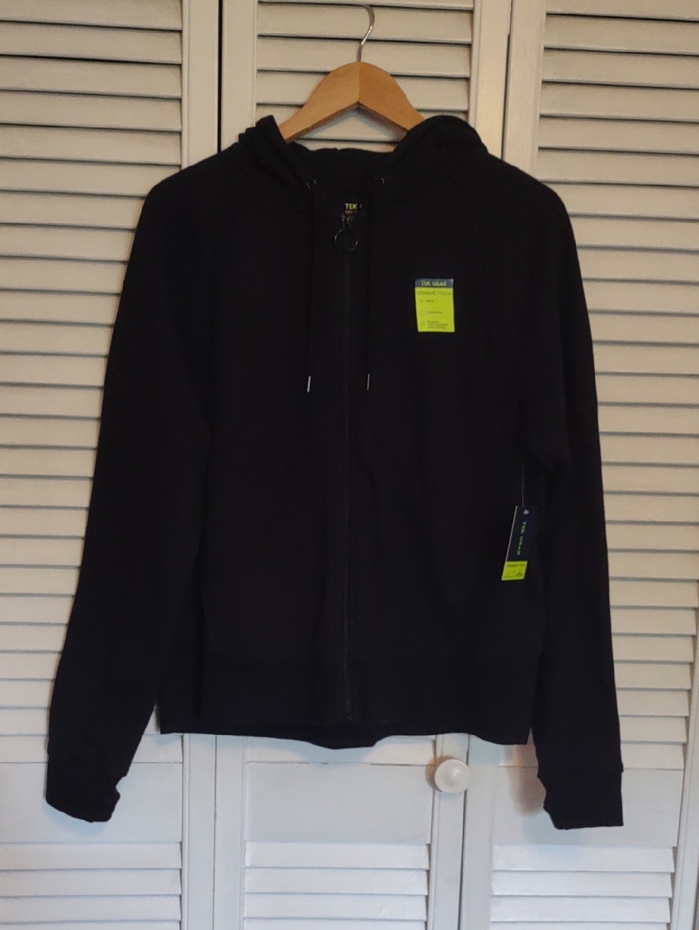 NWT Tek Gear Ultrasoft Fleece Jacket Hoodie Sweatshirt Size M